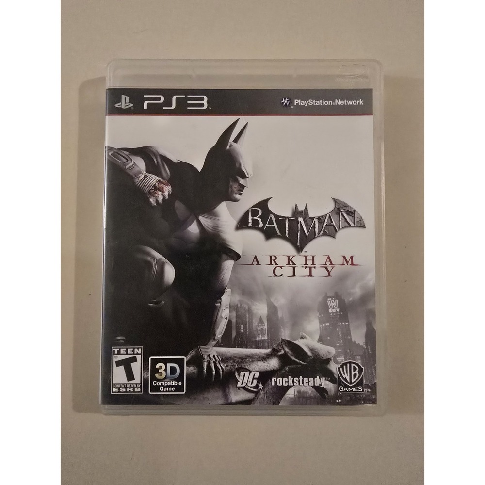 Batman Arkham City PlayStation 3 Complete PS3